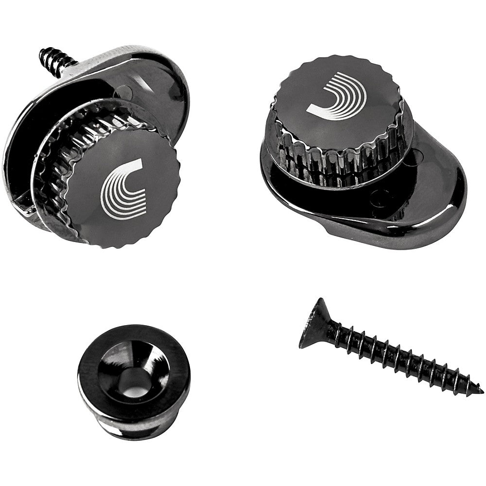 D'Addario Universal Strap Lock System, Black