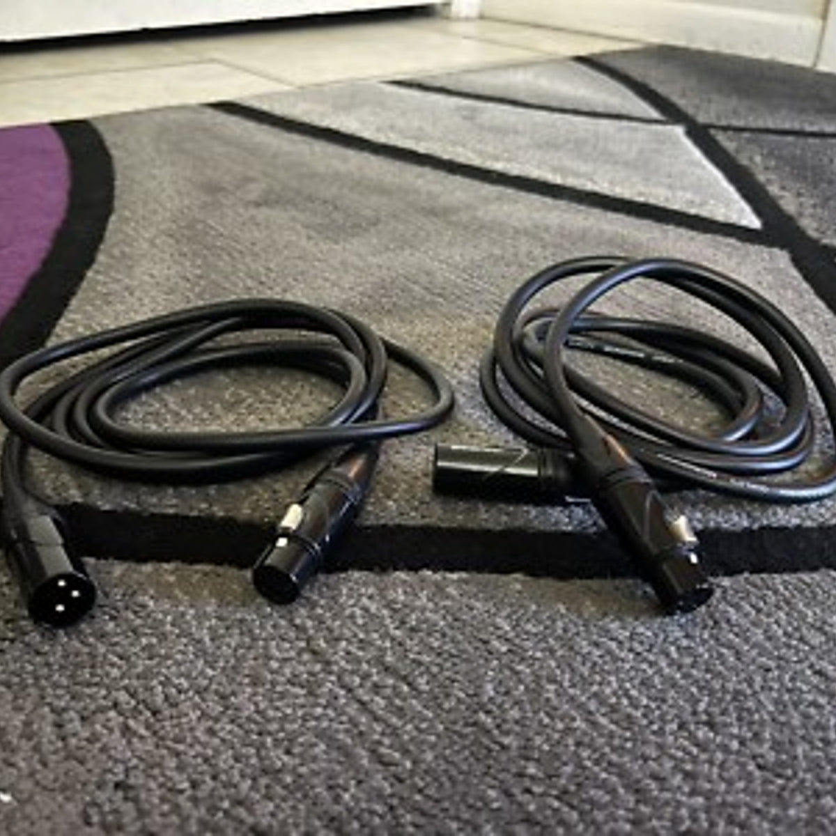 Cable Matters 2-Pack XLR Microphone Cable 15 Feet