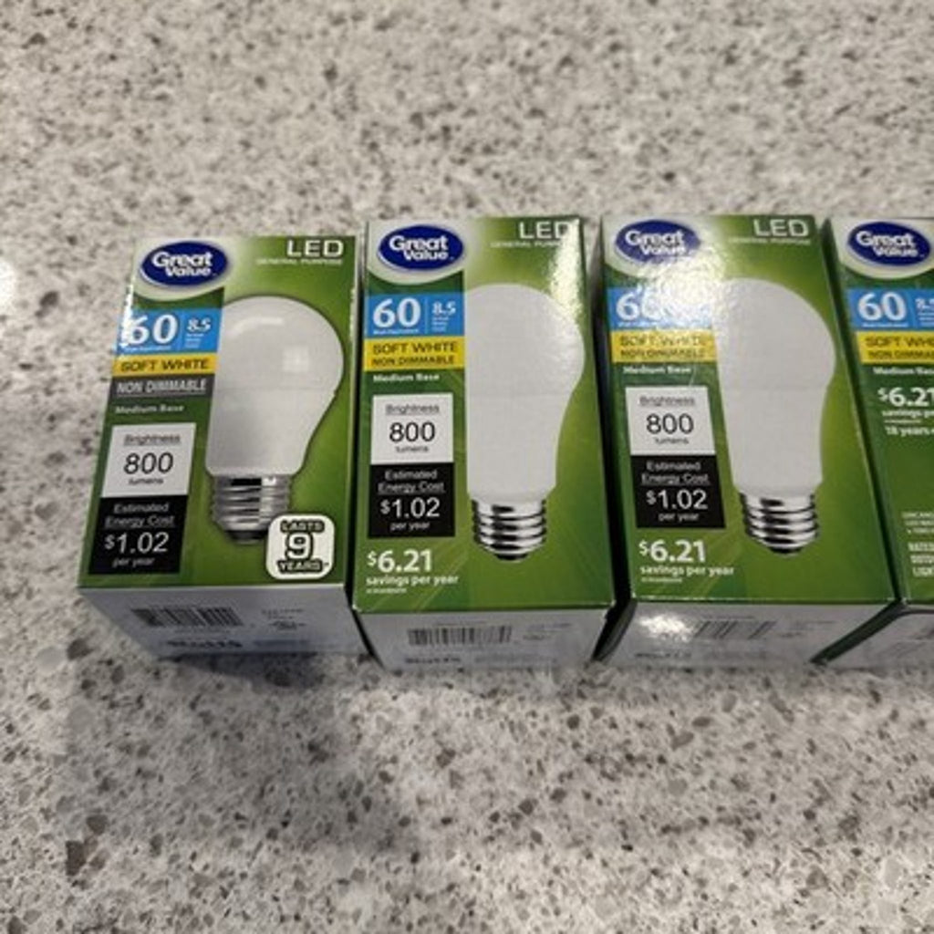 Great Value 10W LED Floodlight Bulb, Green, Non-Dimmable - for PAR Can Lights