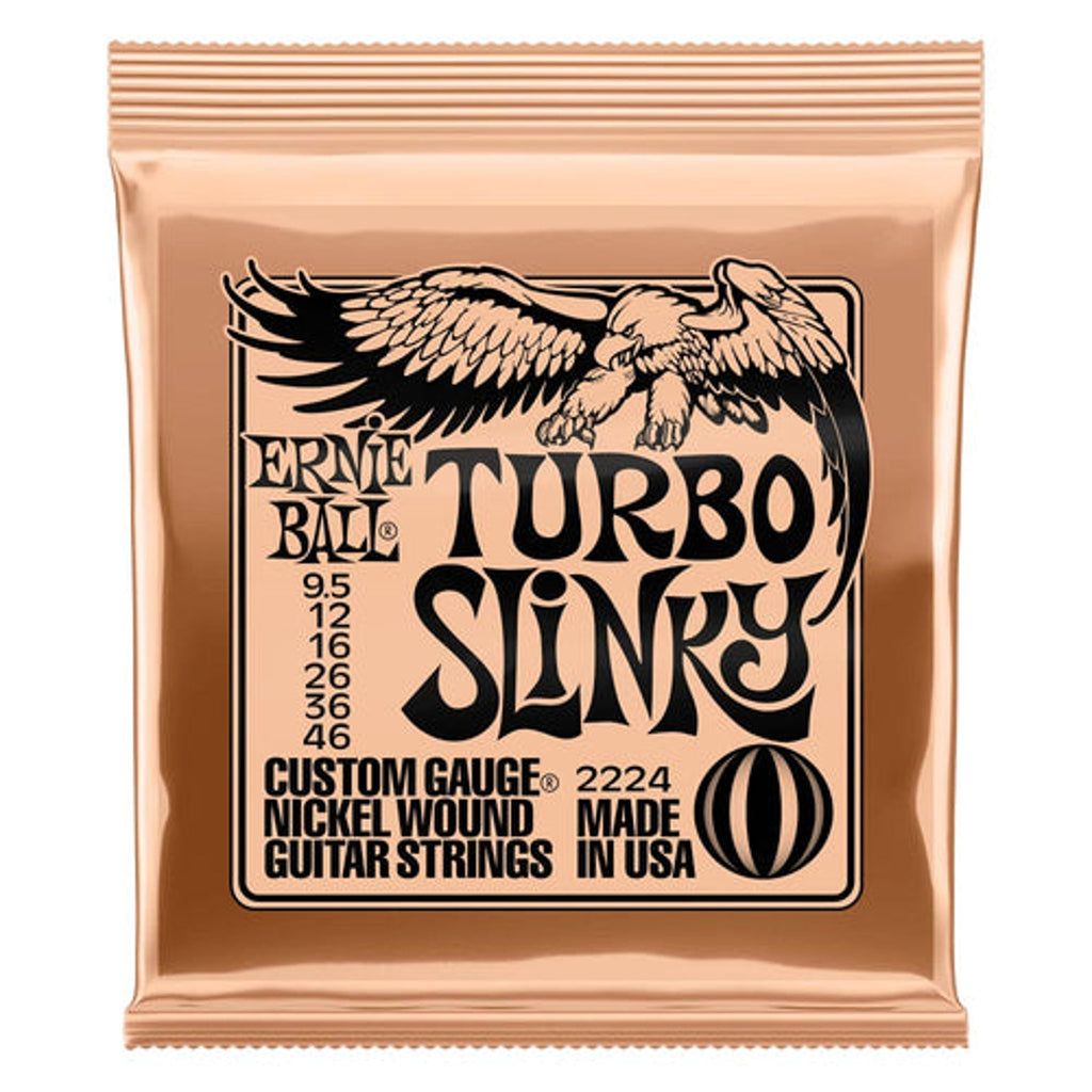 Ernie Ball Turbo Slinky Nickel Wound Guitar Strings 9.5-46