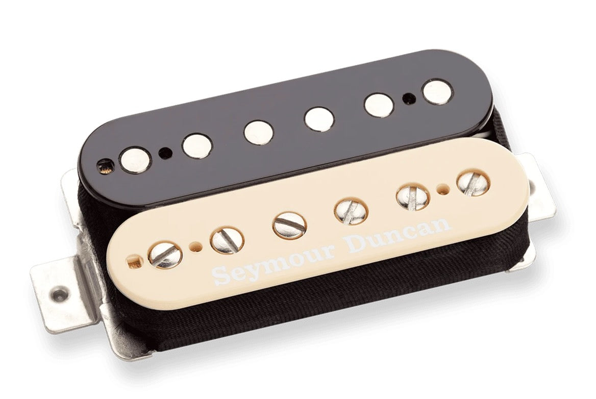 Seymour Duncan SH-6b Distortion Bridge Humbucker "Zebra" (two tone cream/black)