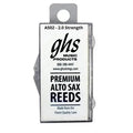 GHS Alto Sax Reeds 3.5 Strength, Box of 5