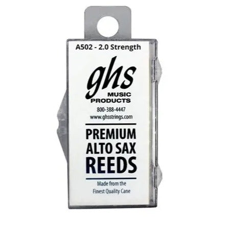 GHS Alto Sax Reeds 3.5 Strength, Box of 5