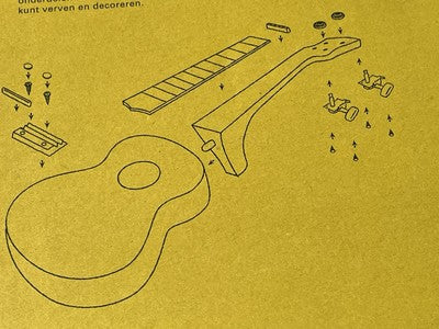 Kikkerland Ukulele Kit
