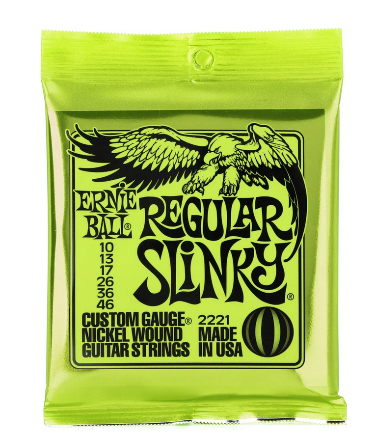 Ernie Ball Regular Slinky 10-46 Electric Guitar String set PO2221