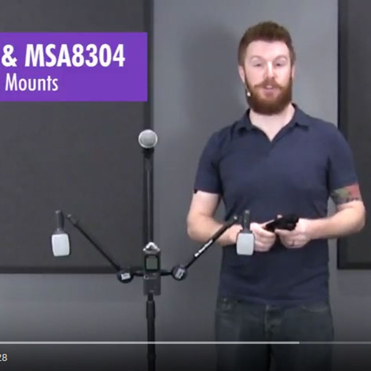 On-Stage MSA8304 Microphone Stand Accessory