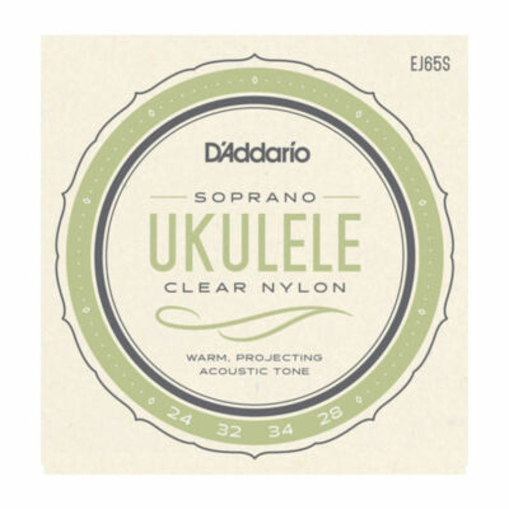 D'Addario EJ65S Soprano Nylon Ukulele Strings