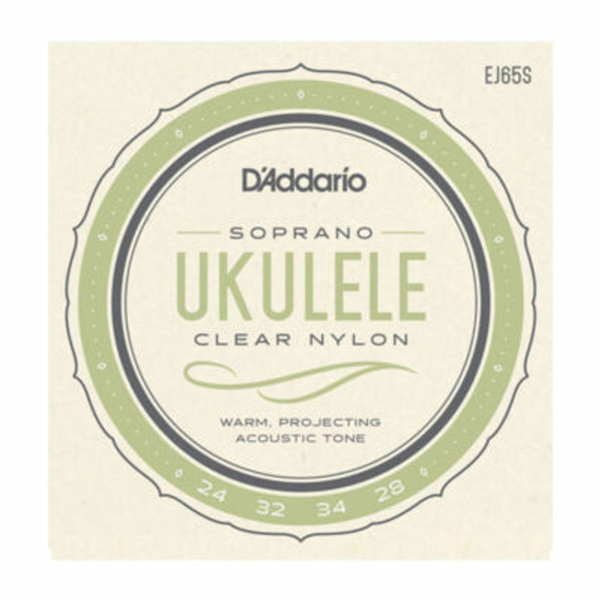 D'Addario EJ65S Soprano Nylon Ukulele Strings