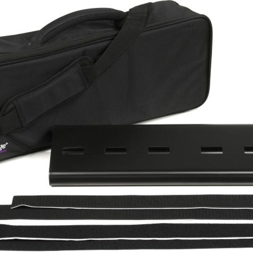 On-Stage GPB2000 Compact Pedalboard with Gig Bag Black