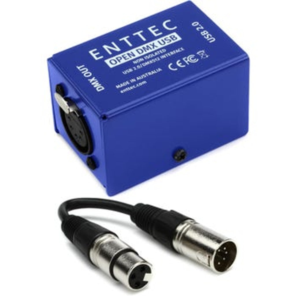 ENTTEC Open DMX USB 512-Ch DMX Interface Non-Isolated
