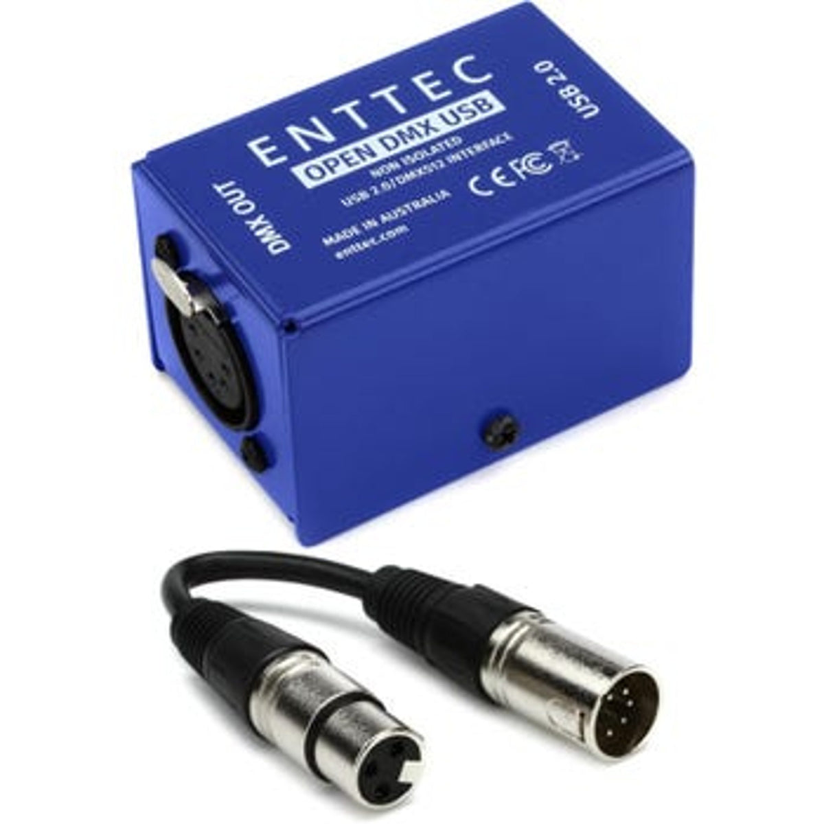 ENTTEC Open DMX USB 512-Ch DMX Interface Non-Isolated