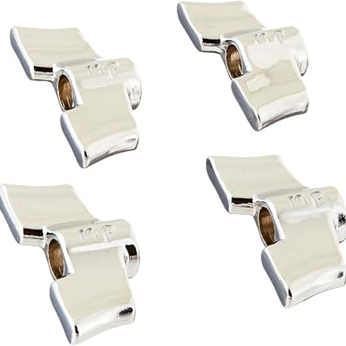 DW 8mm Wing Nut Cymbal Tilter Chrome, Pack of 4 DWSM2007