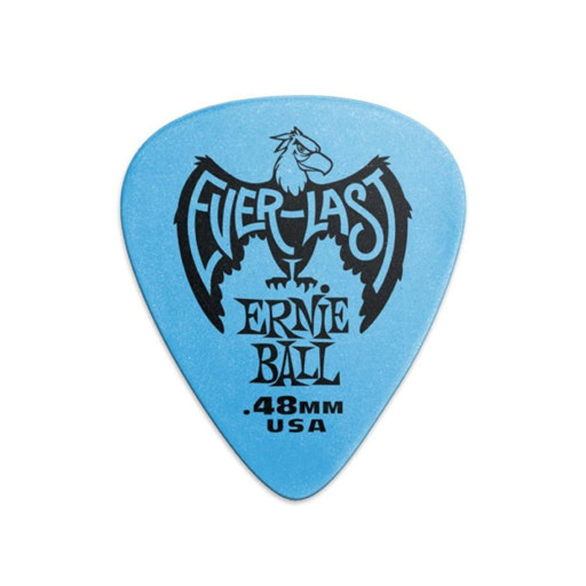 Ernie Ball Everlast Picks 0.48 mm, 12 Pack, Blue