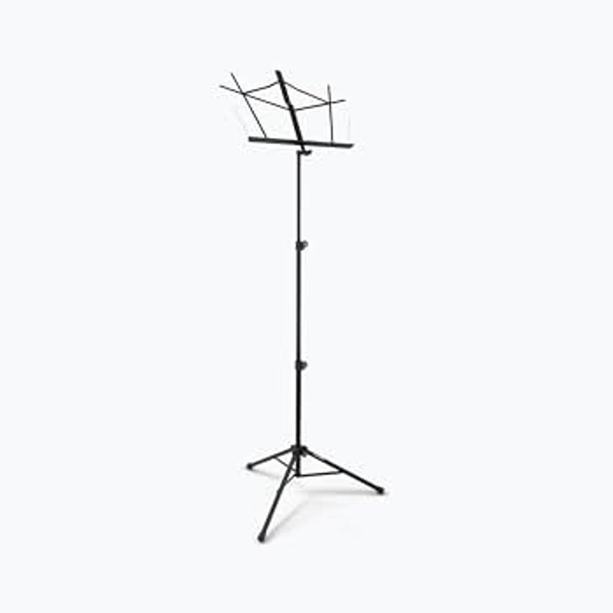 On-Stage SM7222BB Adjustable Music Stand, Black, Size 20-52