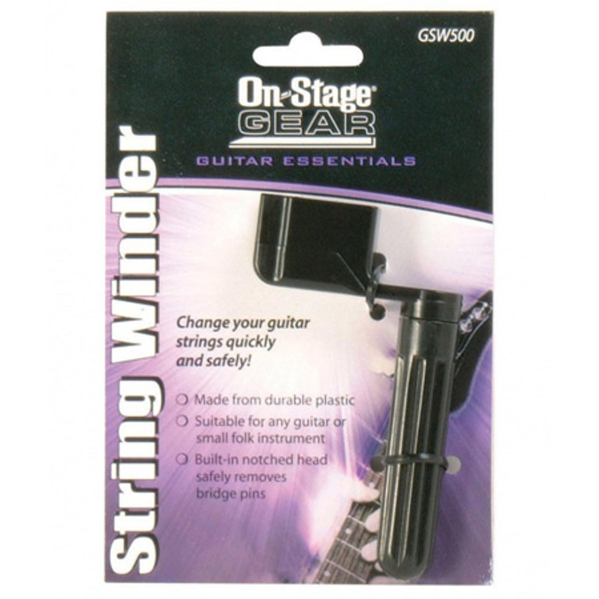 On-Stage GSW500 Guitar String Winder